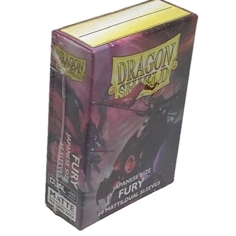 Dragon Shield Japanese Size Fury 60 Matte Dual Sleeves Alaria Champion 15155 NEW